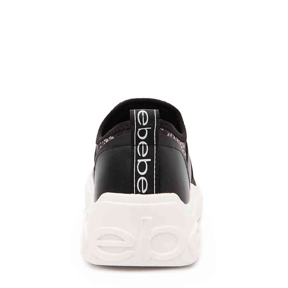 Bebe Ladd Snake Skin Sneaker Size 8 - Picture 3 of 3